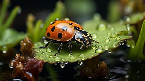  Qu Ladybug: A Tiny Red Predator That Roams Freshwater Lakes!